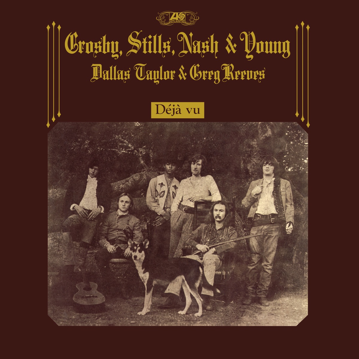 Crosby, Stills, & Nash &amp; Young Déjà Vu cover artwork