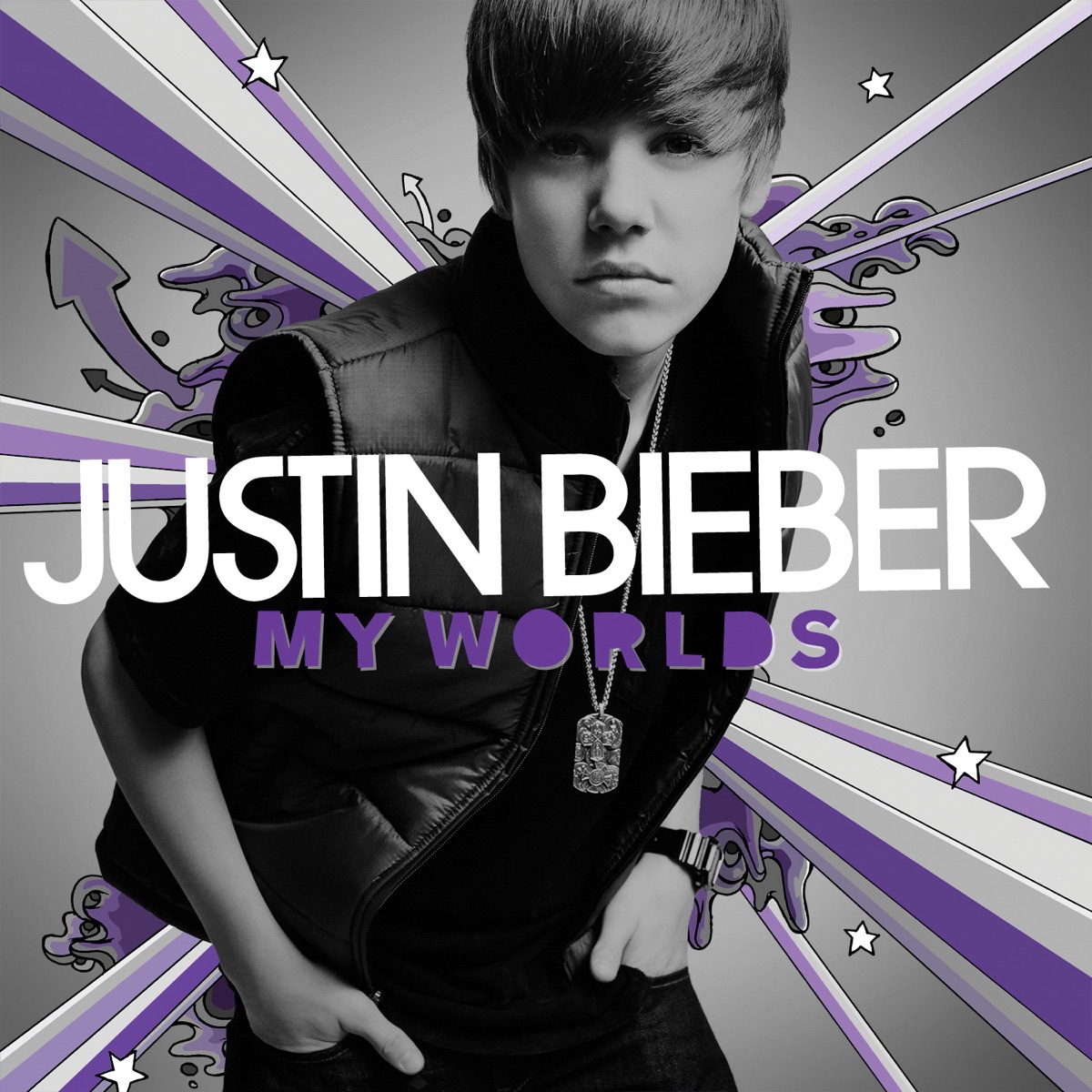 Justin Bieber My Worlds cover artwork