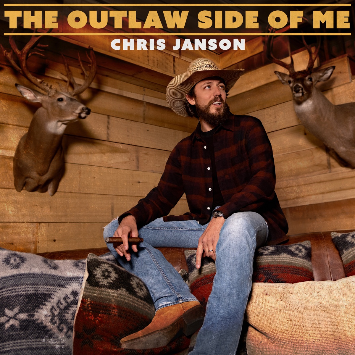 Chris Janson The Outlaw Side Of Me cover artwork