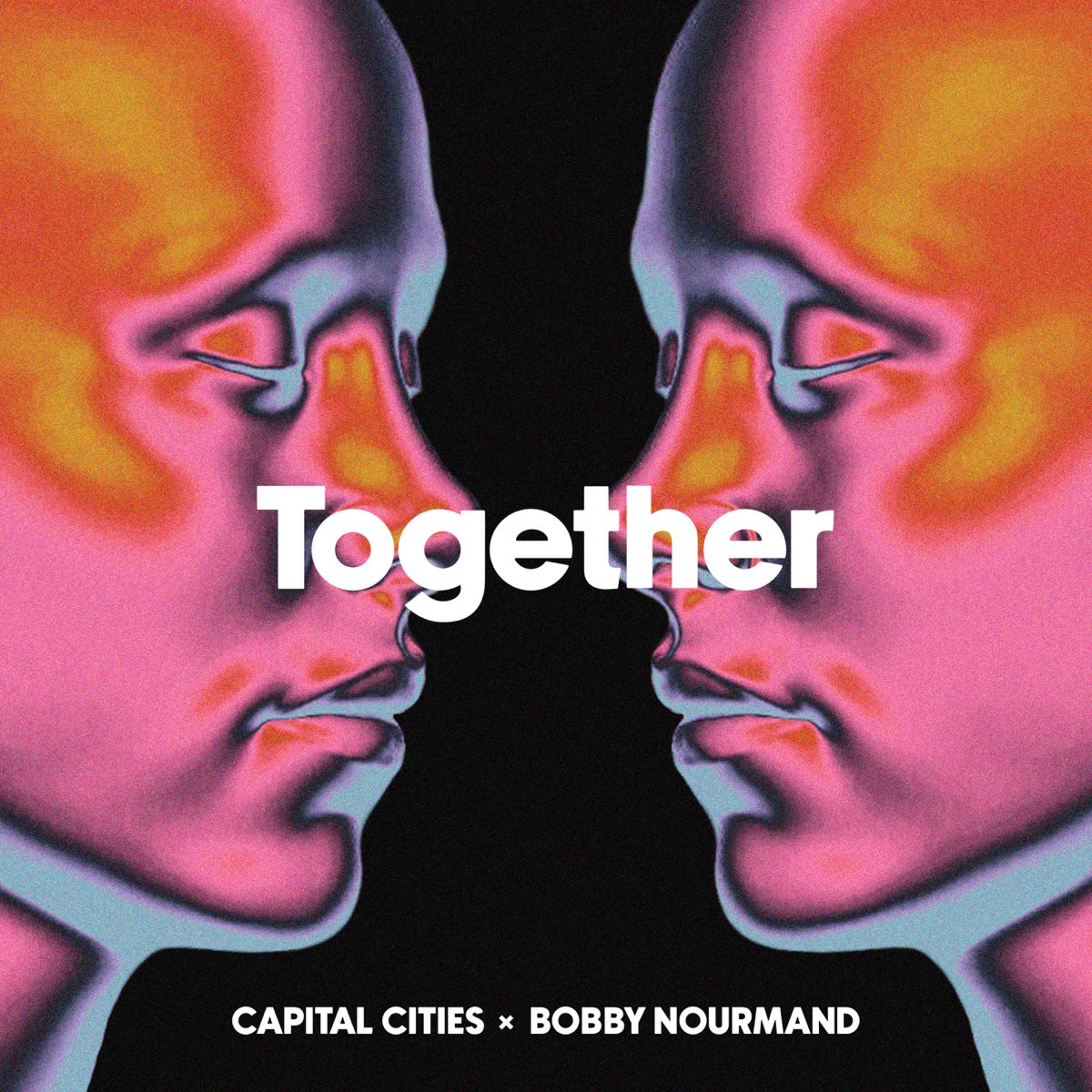Capital Cities & Bobby Nourmand — TOGETHER cover artwork