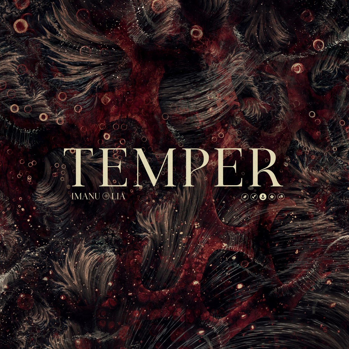 IMANU & LIA — TEMPER cover artwork