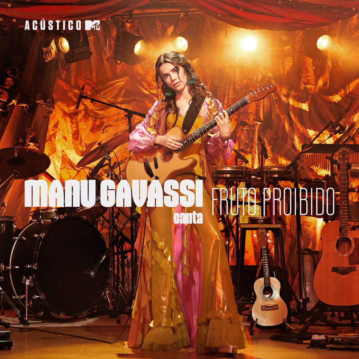 Manu Gavassi — Acústico MTV: Manu Gavassi Canta Fruto Proibido cover artwork