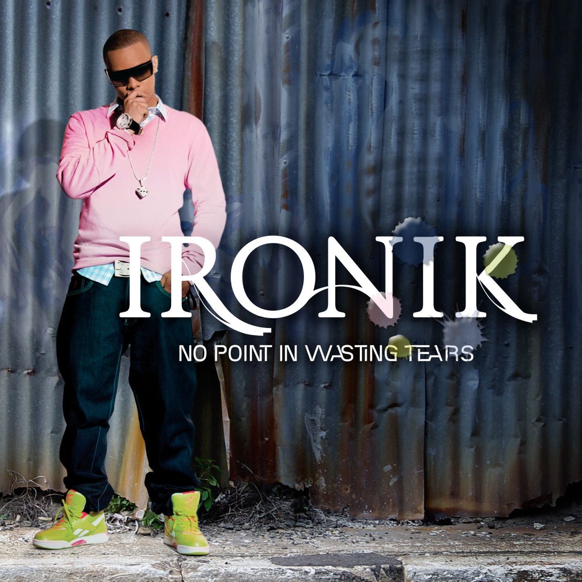 Ironik No Point in Wasting Tears cover artwork