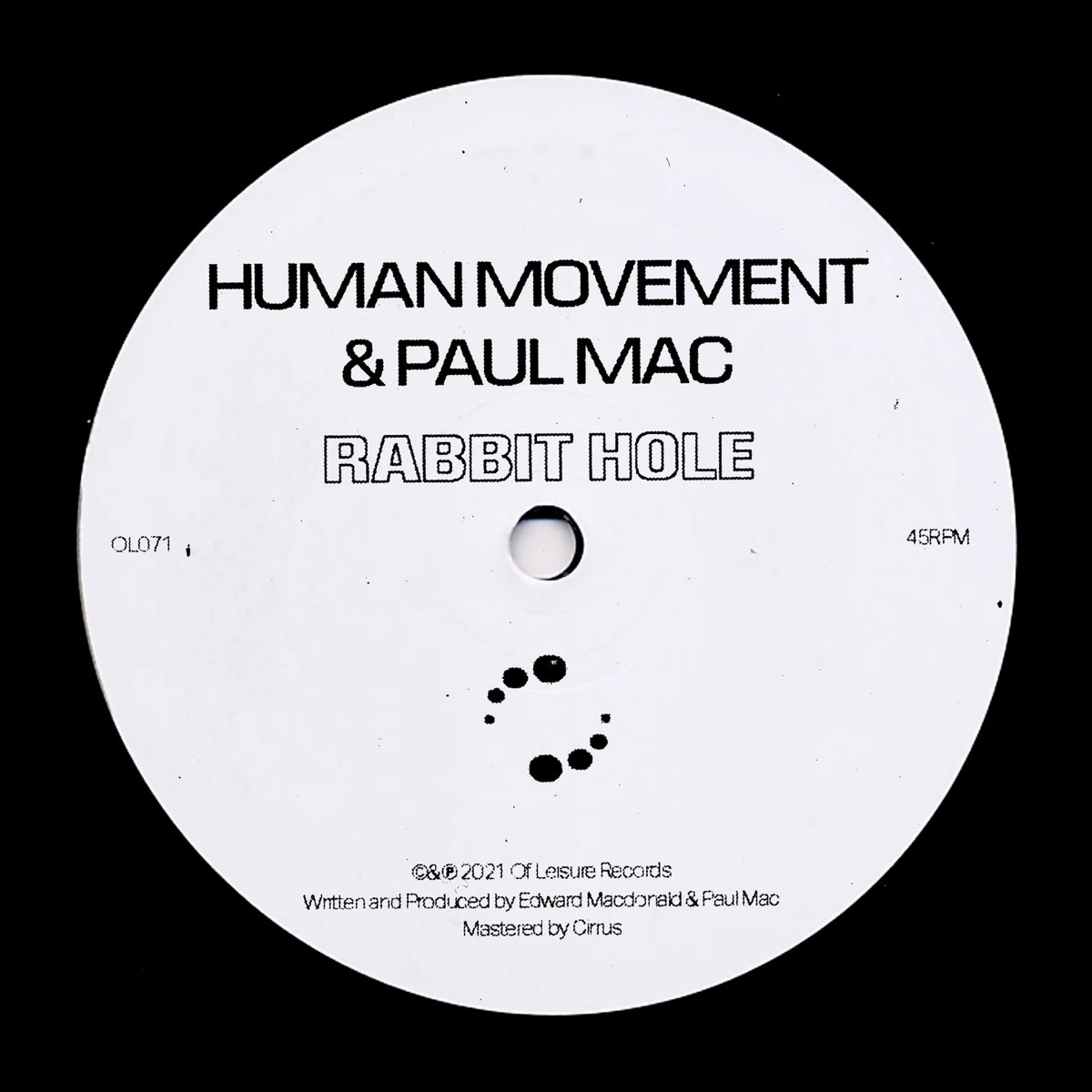 Human Movement & Paul Mac — Rabbit Hole cover artwork