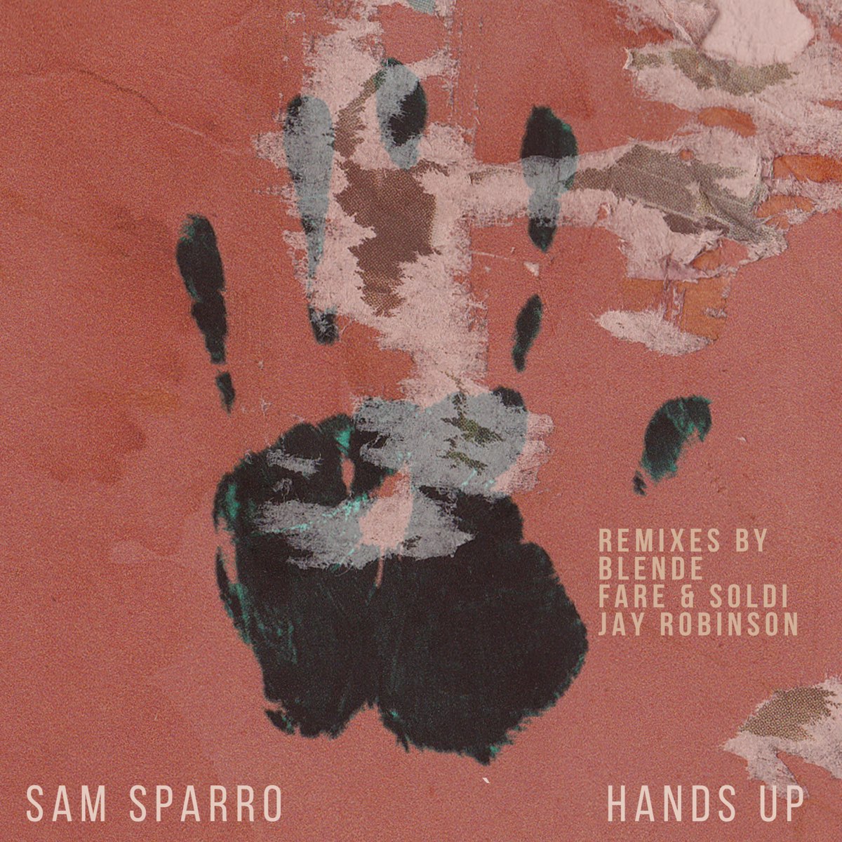 Sam Sparro Hands Up cover artwork