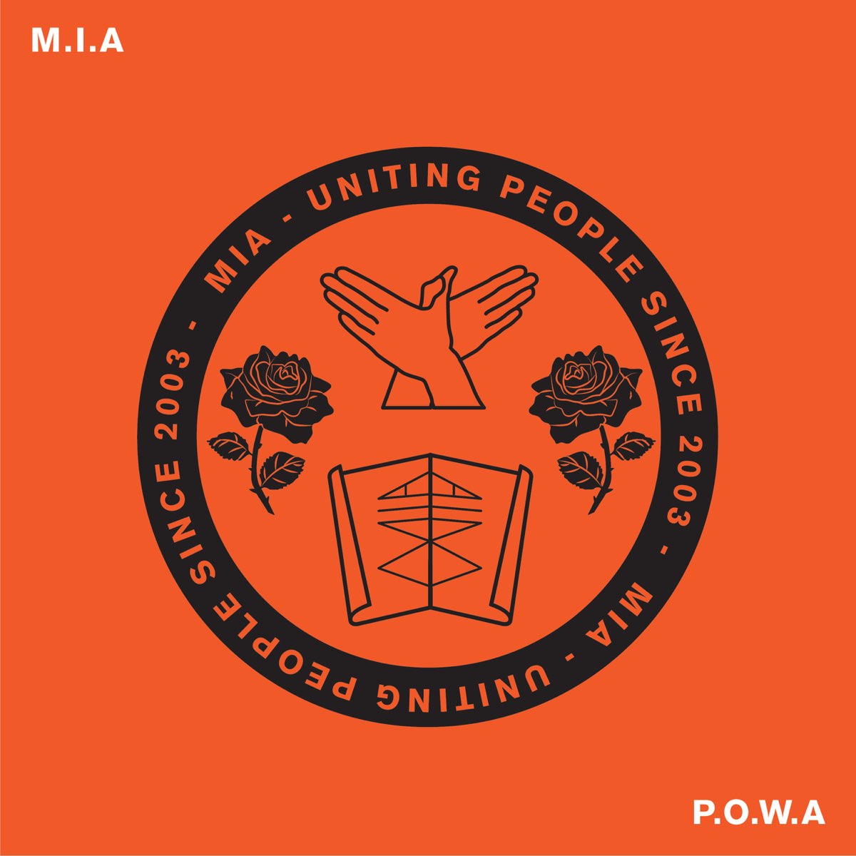 M.I.A. P.O.W.A cover artwork