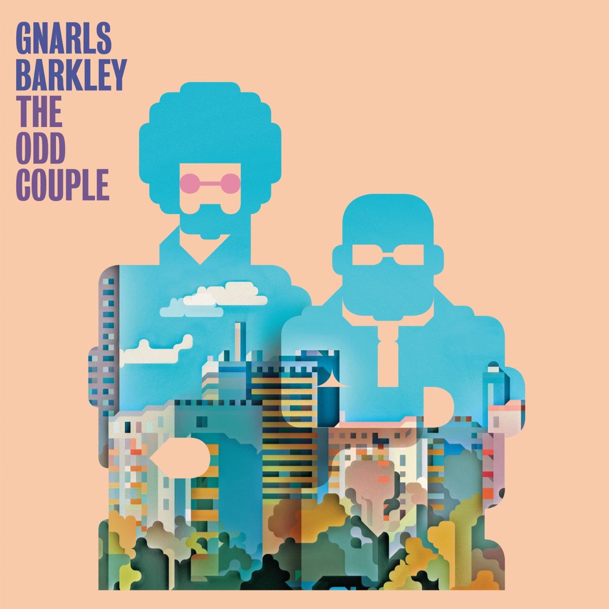 Gnarls Barkley The Odd Couple cover artwork
