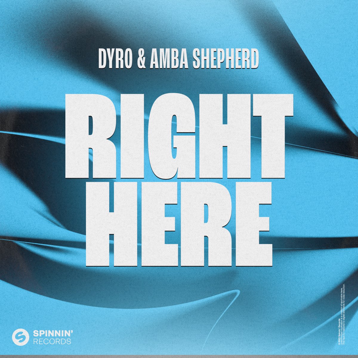 Dyro & Amba Shepherd — Right Here cover artwork