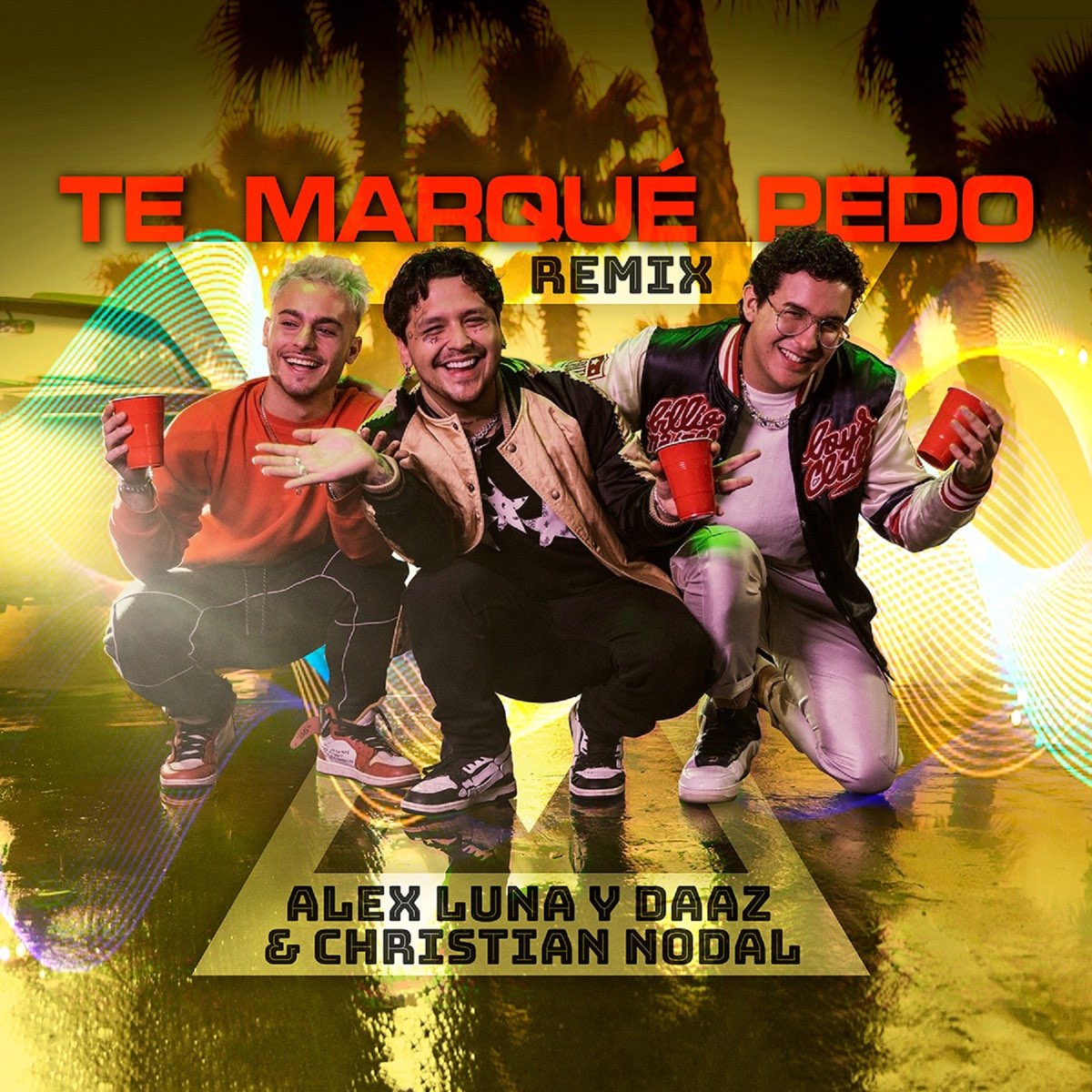 Alex Luna, DAAZ, & Christian Nodal Te Marqué Pedo (Remix) cover artwork