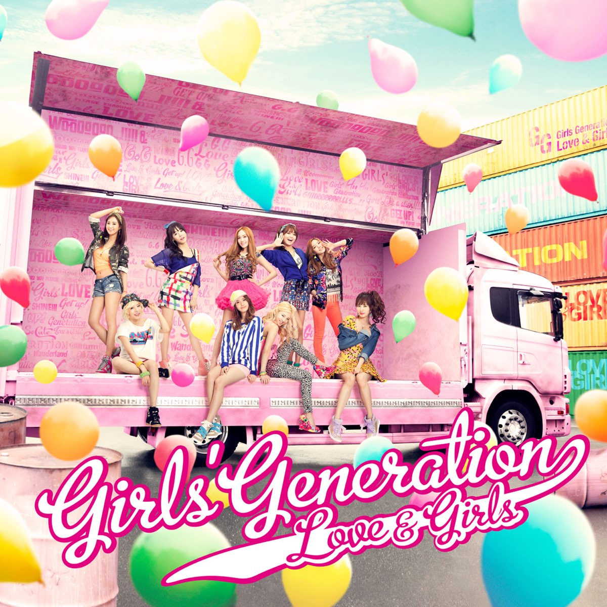Girls&#039; Generation Love &amp; Girls cover artwork