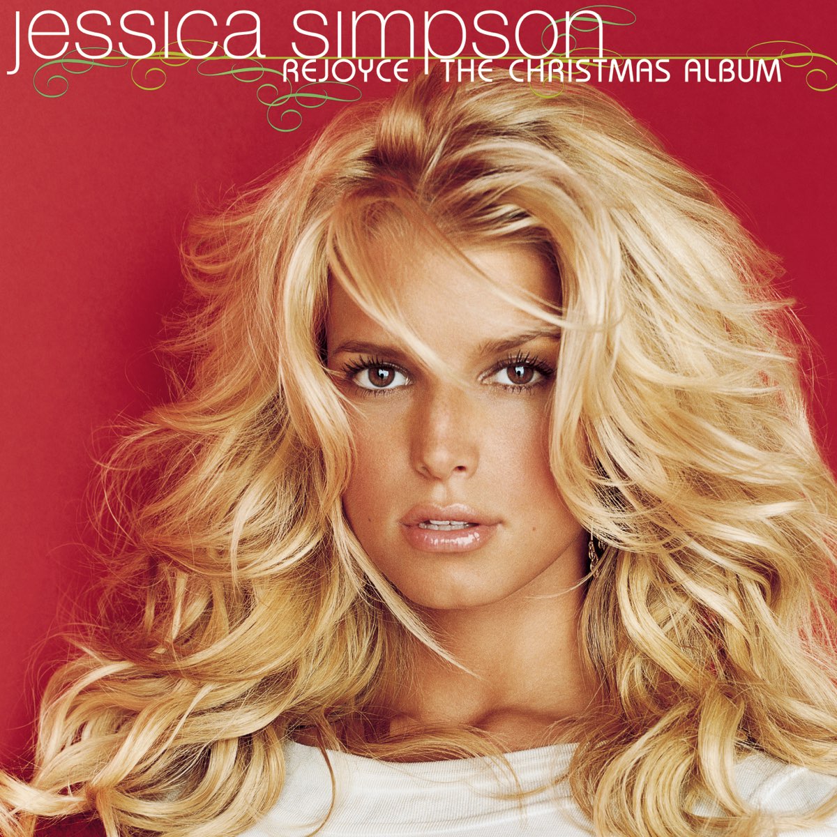 Jessica Simpson Rejoyce: The Christmas Album cover artwork