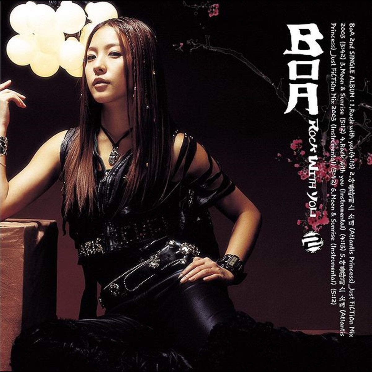 BoA Rock With You cover artwork