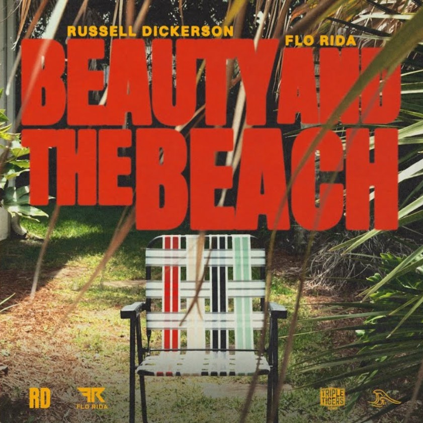 Russell Dickerson featuring Flo Rida — Beauty and the Beach (Remix) cover artwork