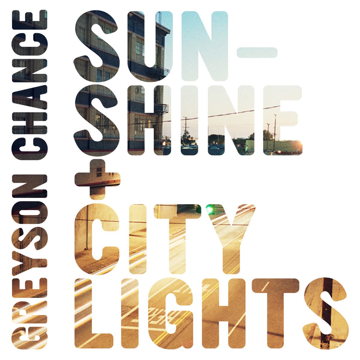 Greyson Chance Sunshine &amp; City Lights cover artwork