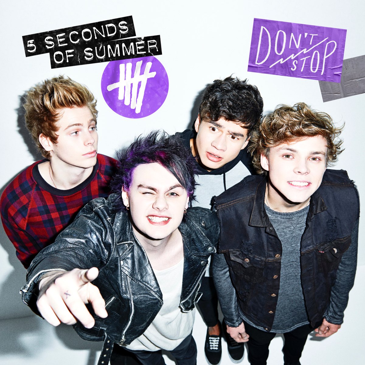 5 Seconds of Summer Don&#039;t Stop cover artwork