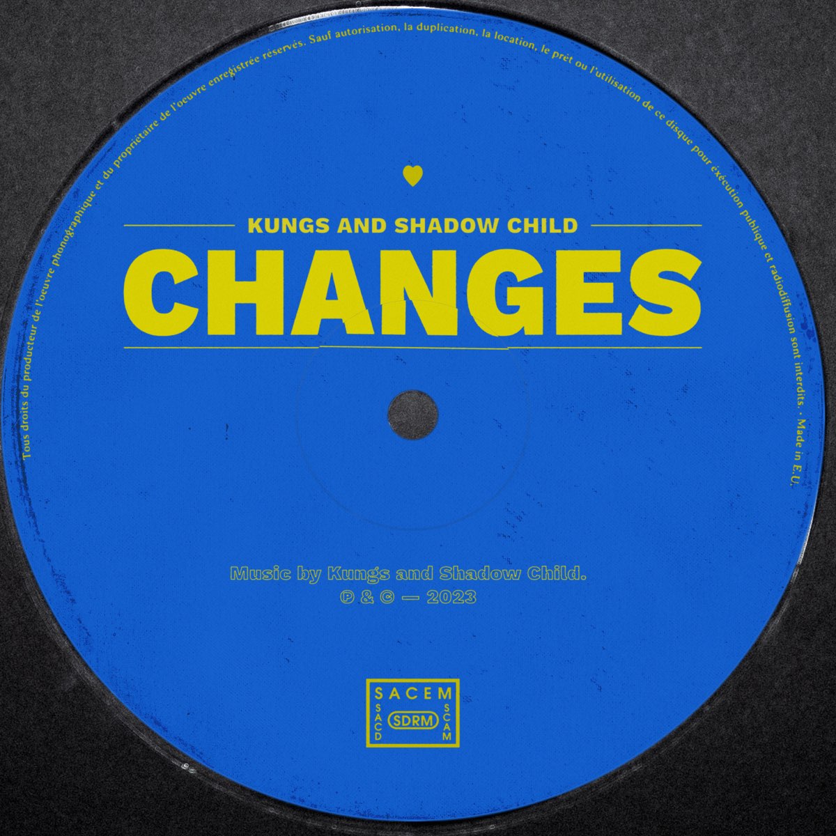 Kungs & Shadow Child — Changes cover artwork