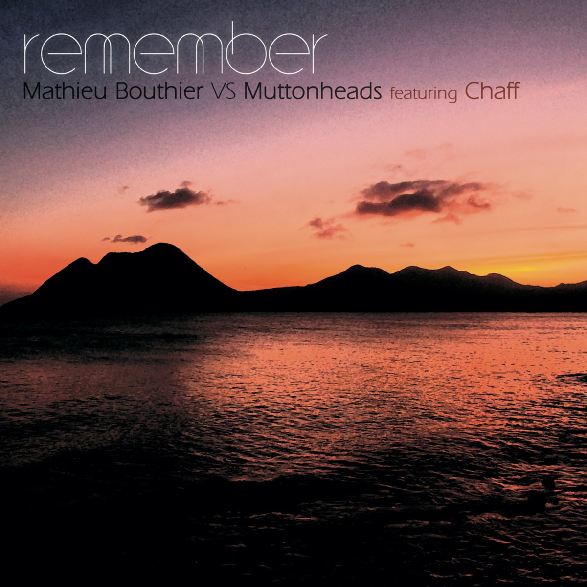 Mathieu Bouthier featuring Muttonheads — Remember (Radio Edit) cover artwork