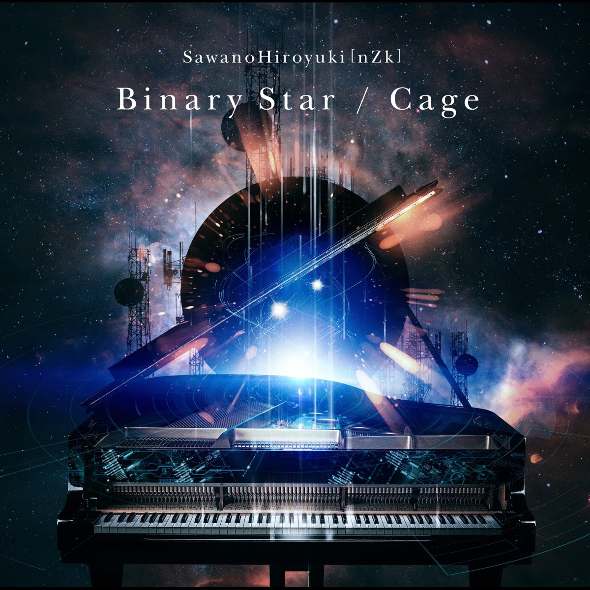 SawanoHiroyuki[nZk] featuring Tielle — Cage cover artwork