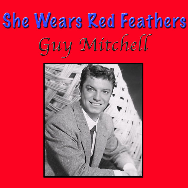 Guy Mitchell She Wears Red Feathers cover artwork