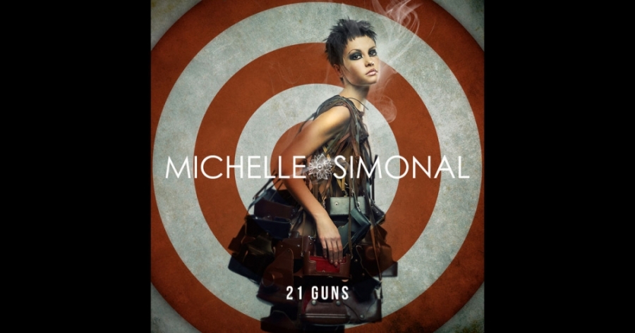 Michelle Simonal — 21 Guns cover artwork