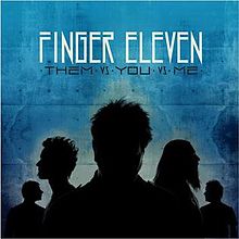 Finger Eleven — Them vs. You vs. Me cover artwork