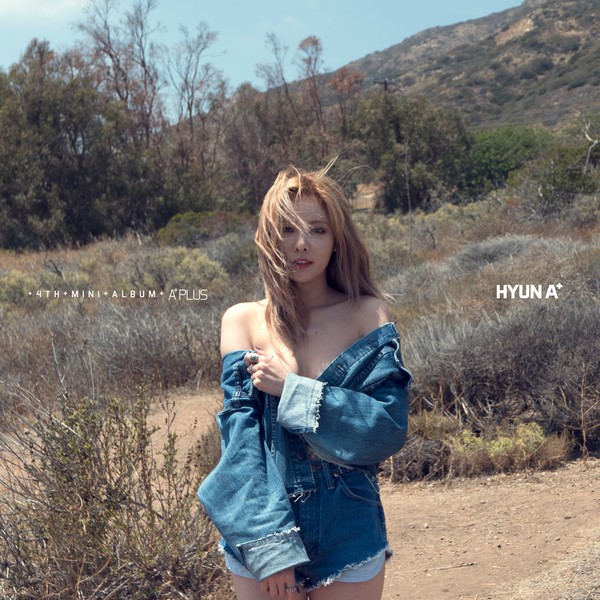 HyunA A+ cover artwork