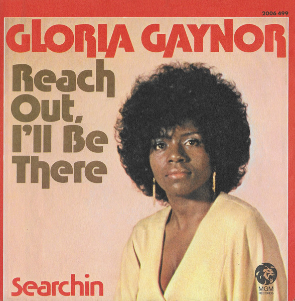 Gloria Gaynor Reach Out I&#039;ll Be There cover artwork