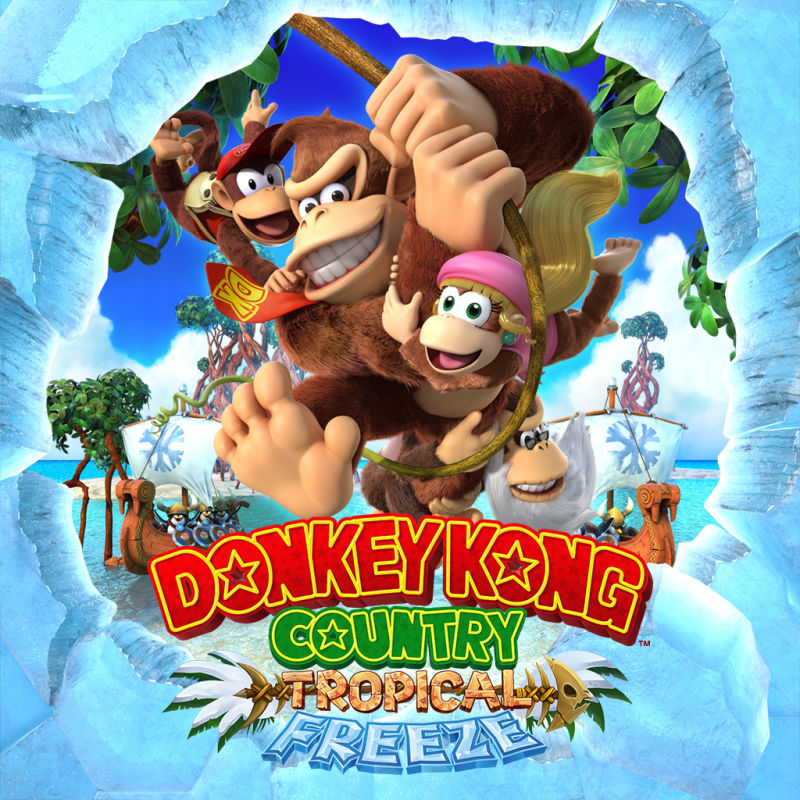 David Wise Donkey Kong Country: Tropical Freeze OST cover artwork