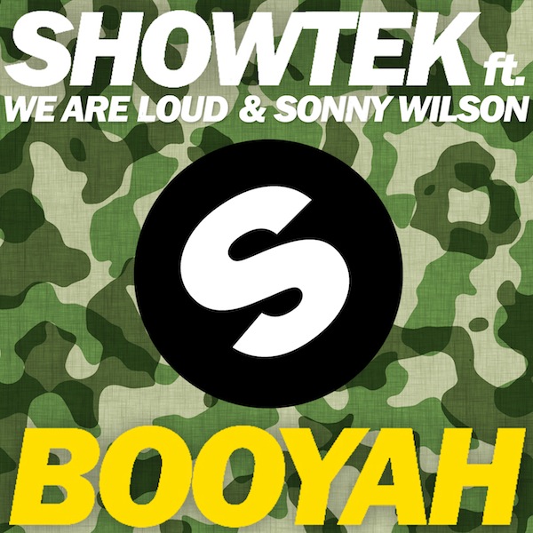 Showtek featuring We Are Loud! & Sonny Wilson — Booyah cover artwork