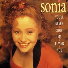 Sonia — You&#039;ll Never Stop Me Loving You cover artwork