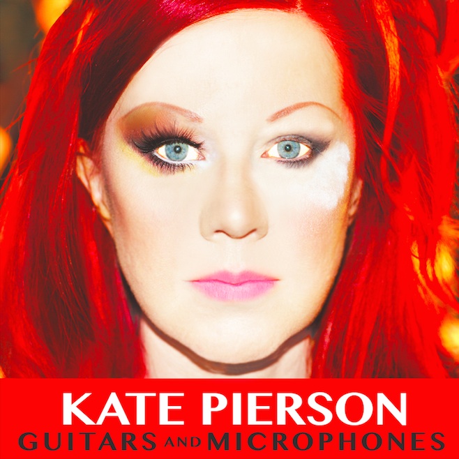 Kate Pierson Guitars And Microphones cover artwork