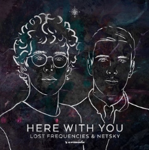 Lost Frequencies & Netsky Here With You cover artwork
