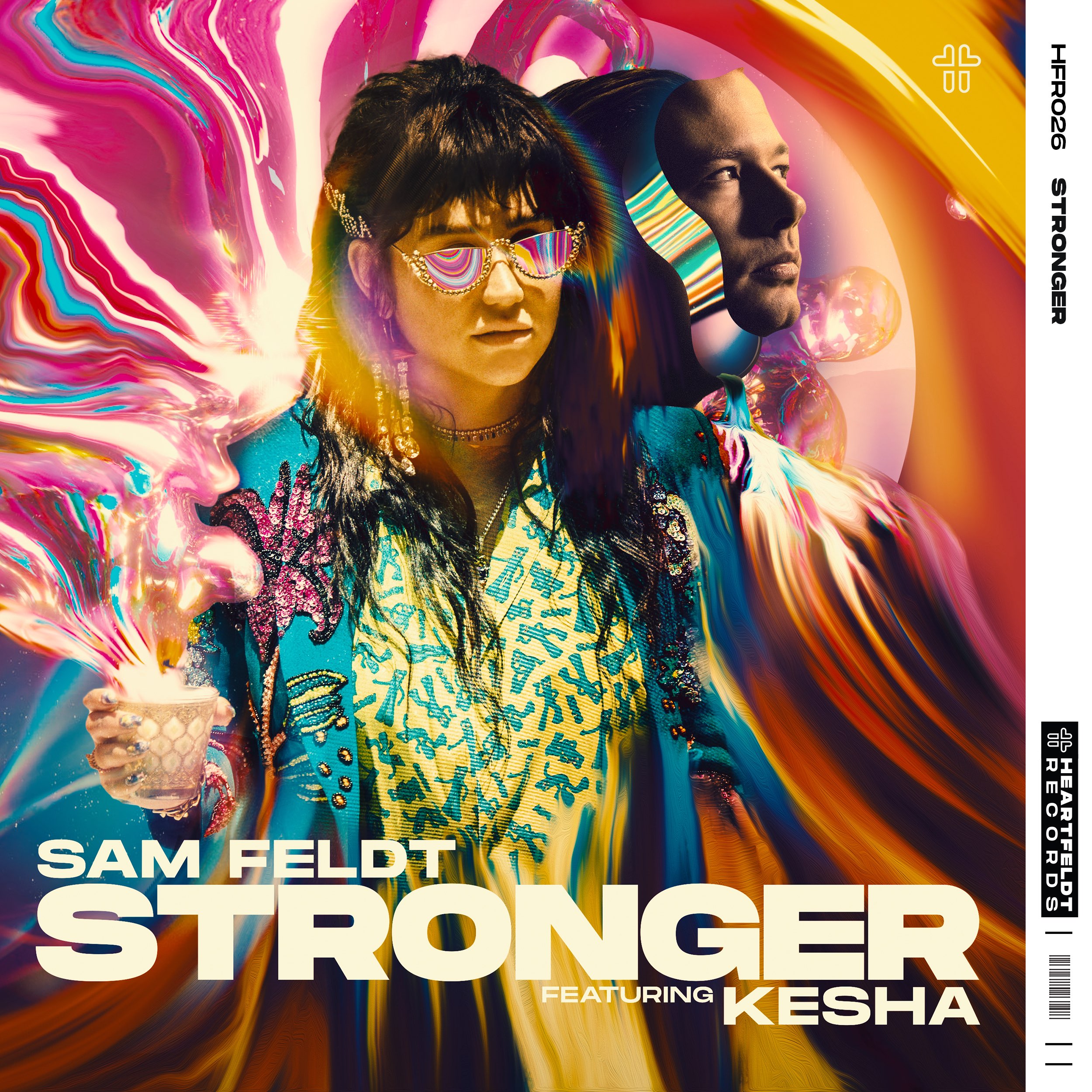 Sam Feldt featuring Kesha — Stronger cover artwork