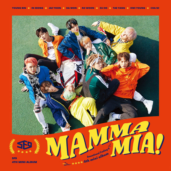 SF9 Mamma Mia cover artwork