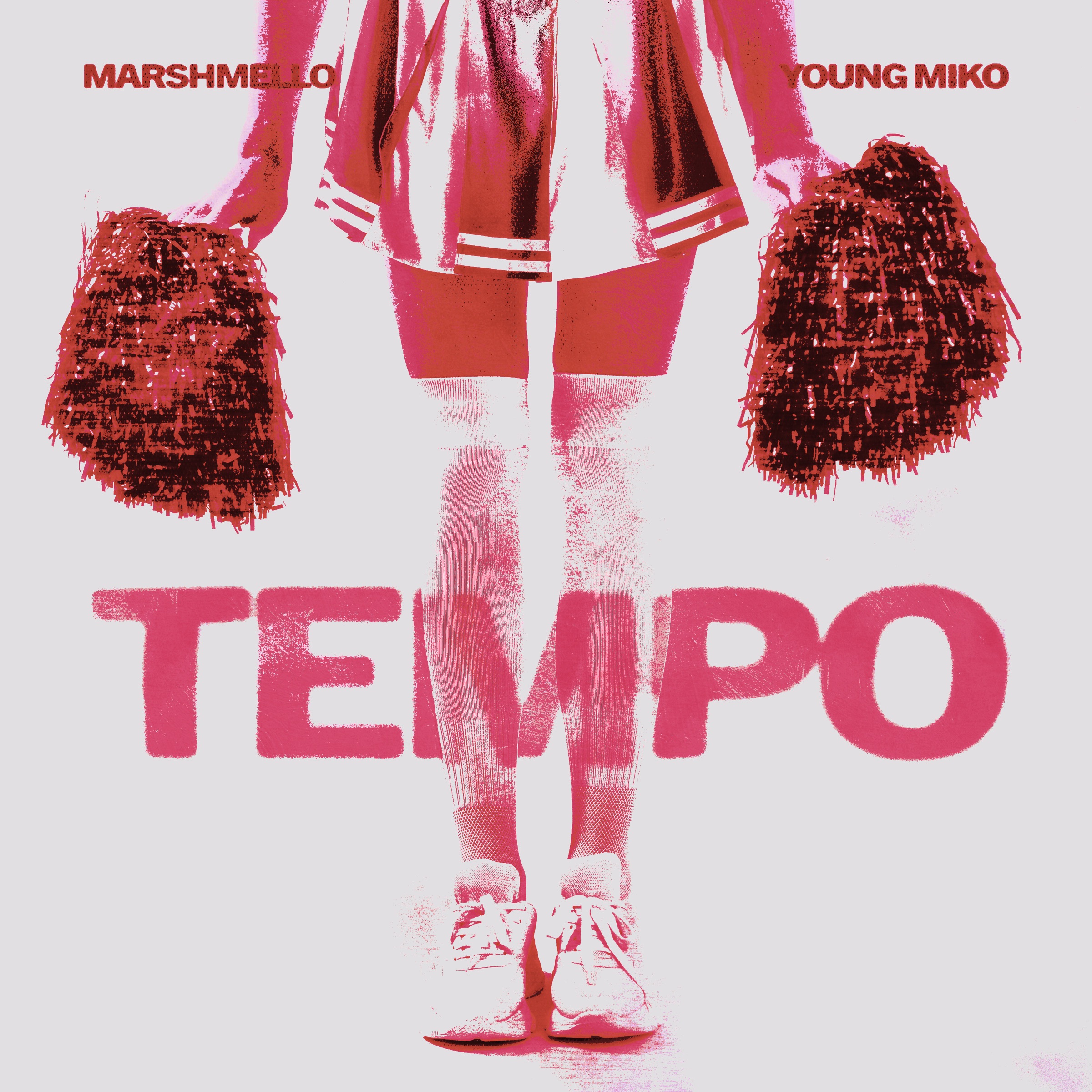 Marshmello & Young Miko — Tempo cover artwork