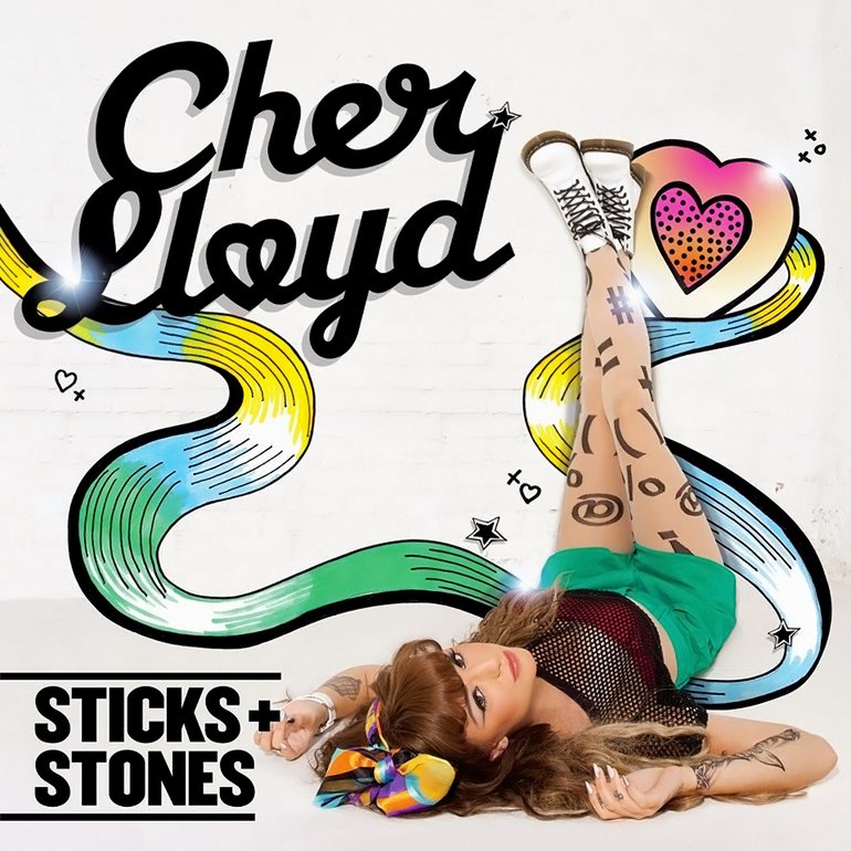 Cher Lloyd Sticks + Stones cover artwork
