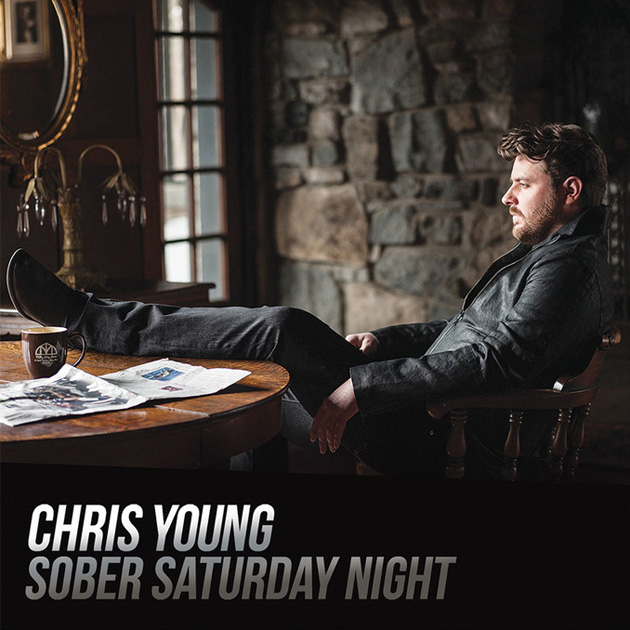 Chris Young ft. featuring Vince Gill Sober Saturday Night cover artwork