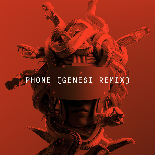 MEDUZA featuring Sam Tompkins & Em Beihold — Phone (GENESI Remix) cover artwork