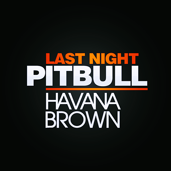 Pitbull featuring AFROJACK & Havana Brown — Last Night cover artwork