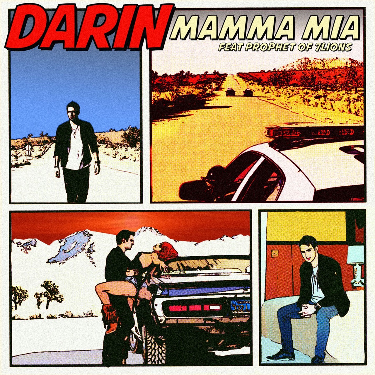 Darin ft. featuring Prophet of 7Lions Mamma Mia cover artwork