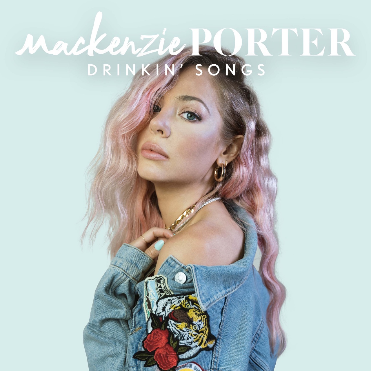 MacKenzie Porter Drinkin&#039; Songs cover artwork