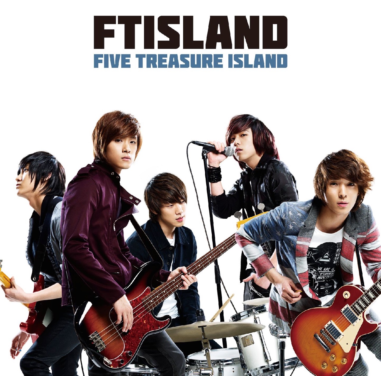 FTISLAND Five Treasure Island cover artwork