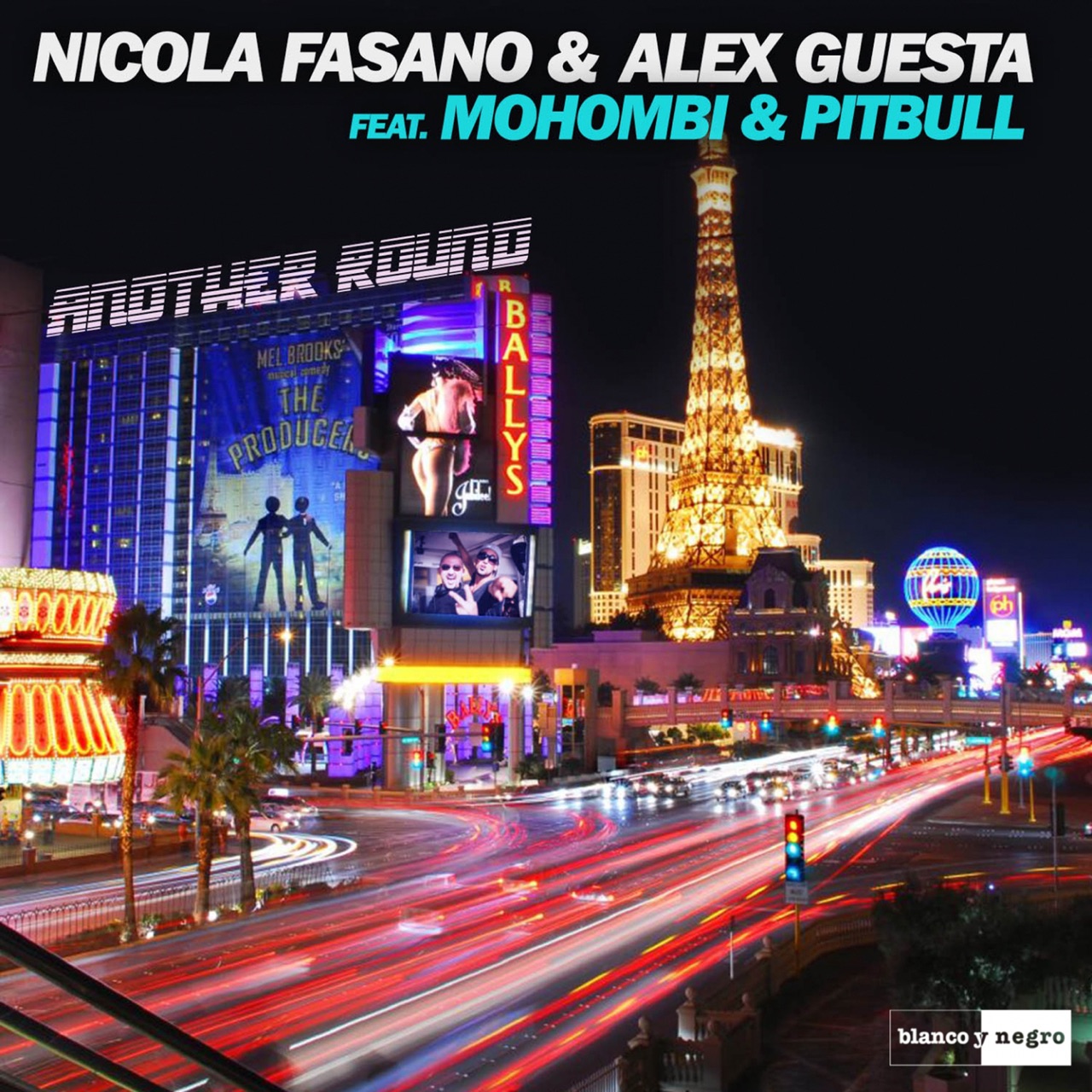 Nicola Fasano & Alex Guesta ft. featuring Mohombi & Pitbull Another Round cover artwork