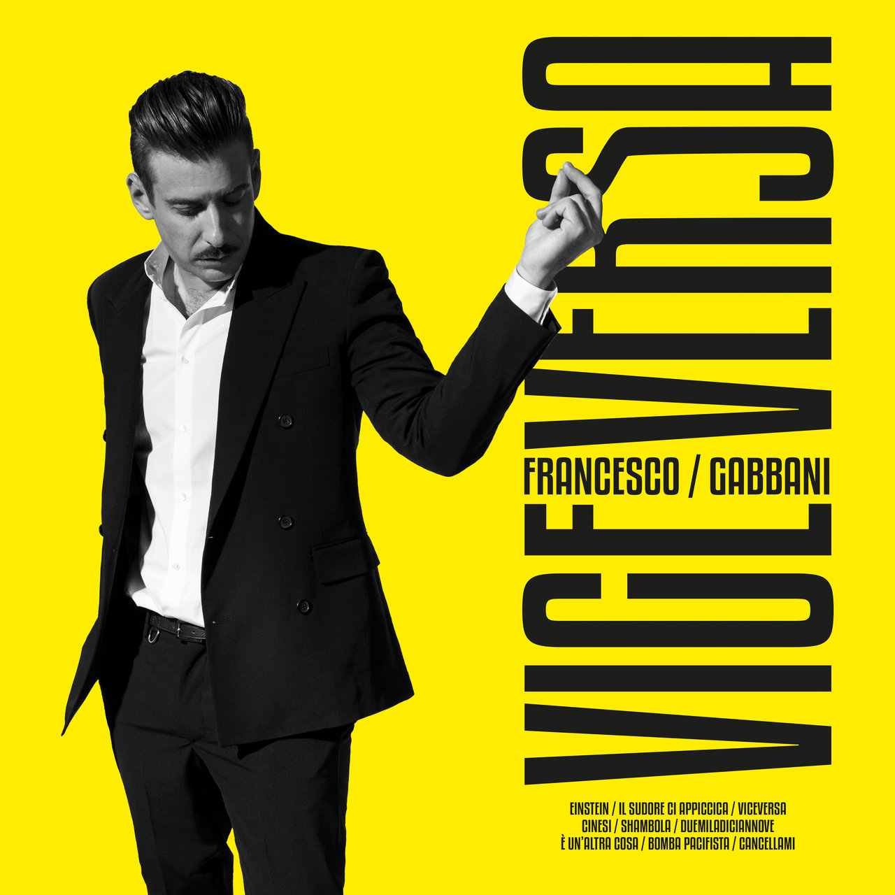 Francesco Gabbani — Il sudore ci appiccica cover artwork