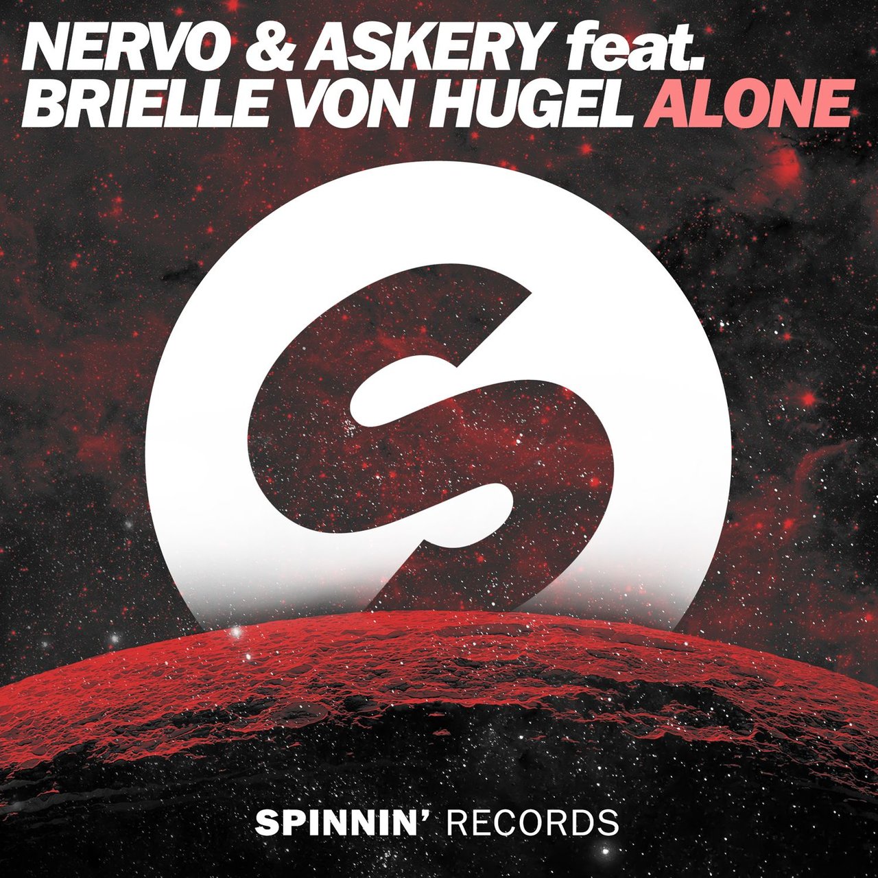 NERVO & Askery ft. featuring Brielle Von Hugel Alone cover artwork