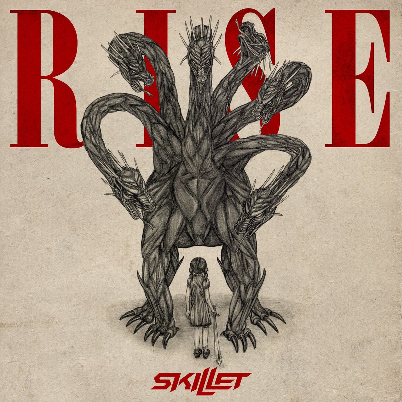 Skillet — Rise cover artwork