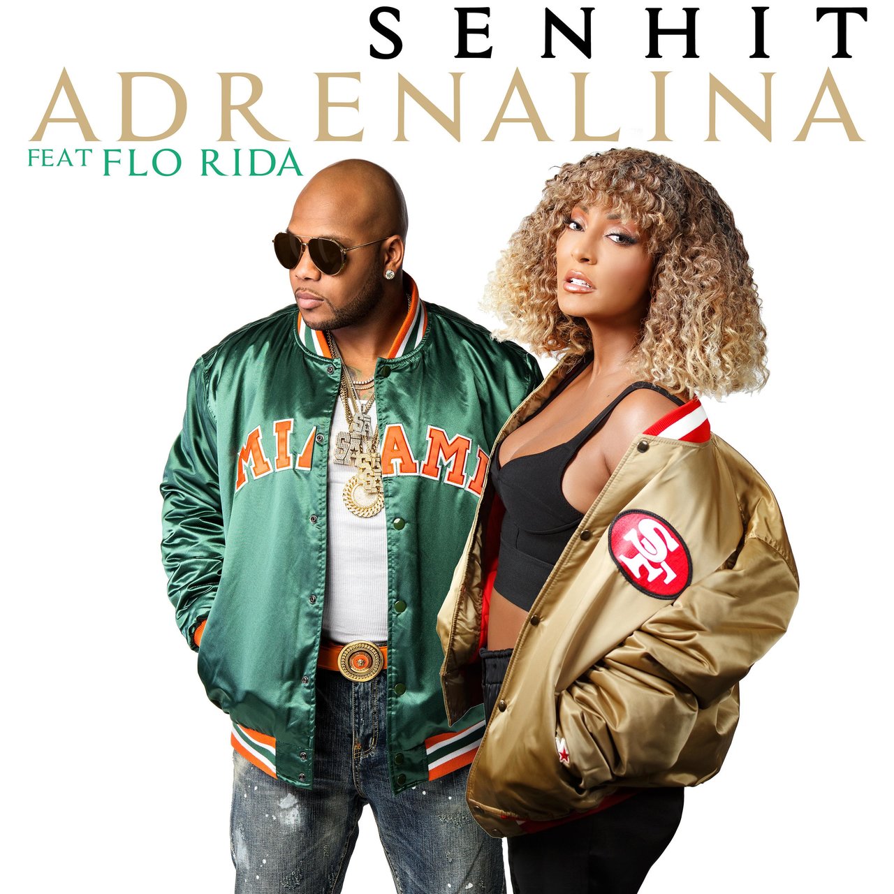 Senhit & Flo Rida — Adrenalina cover artwork