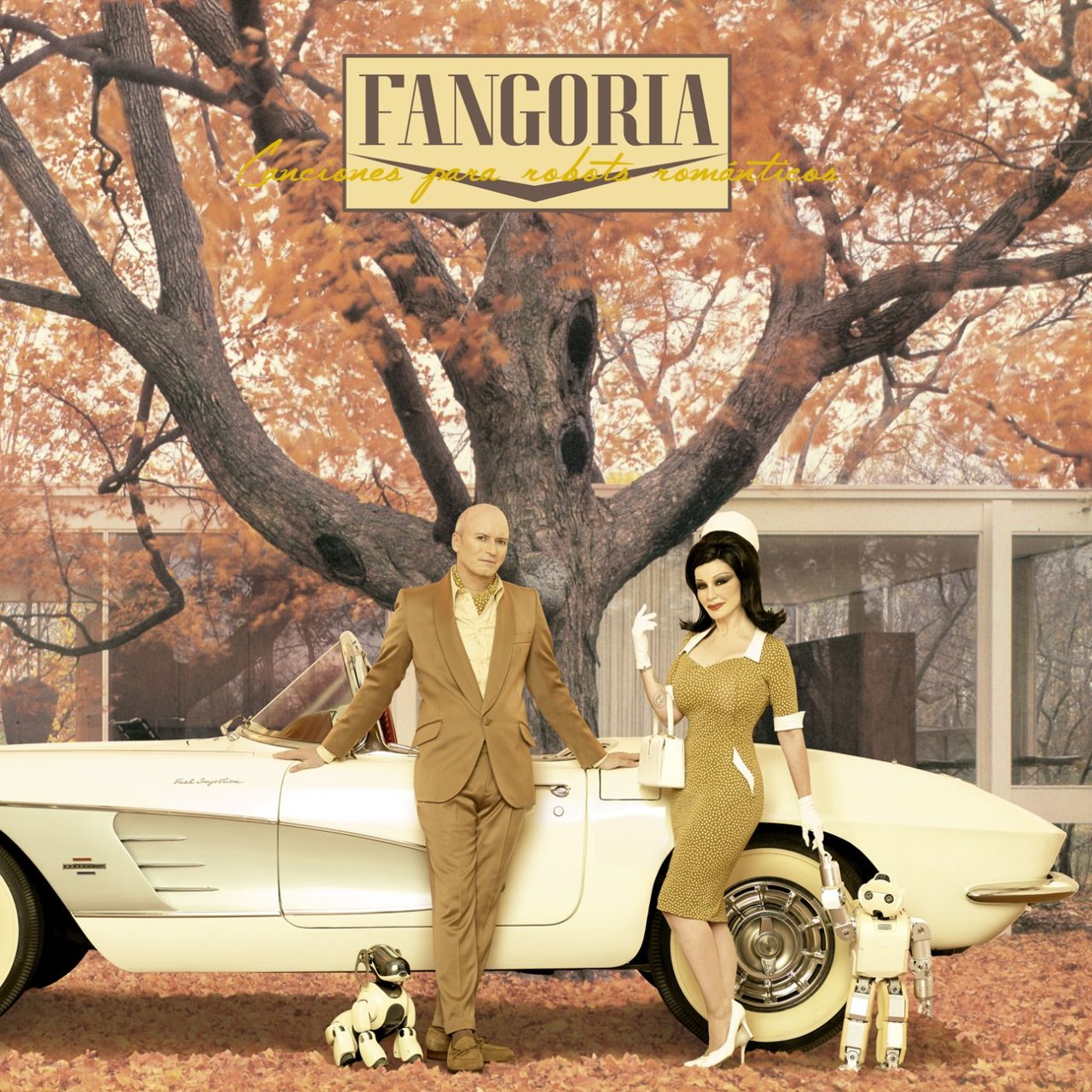 Fangoria Canciones para robots románticos cover artwork