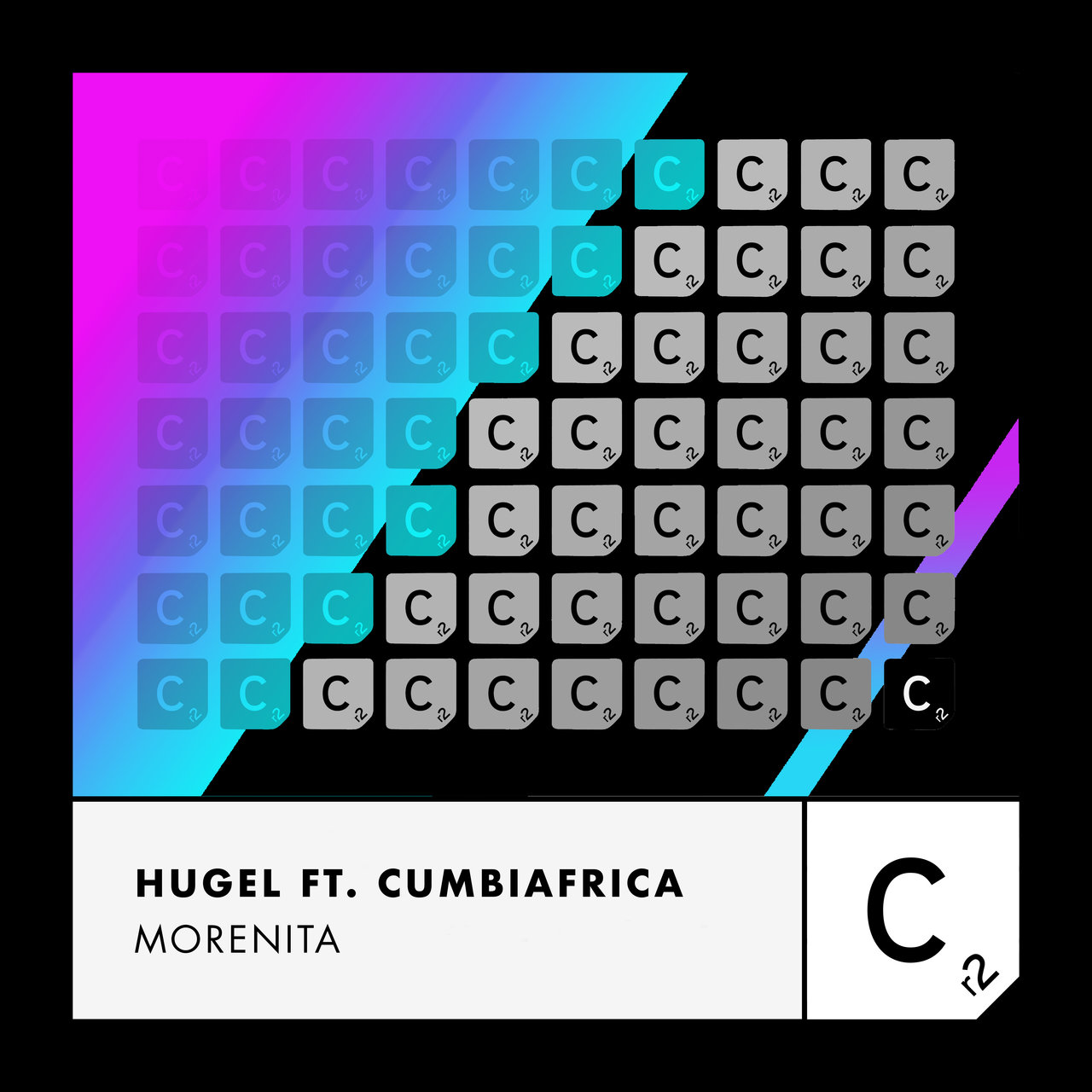 HUGEL ft. featuring Cumbiafrica Morenita cover artwork