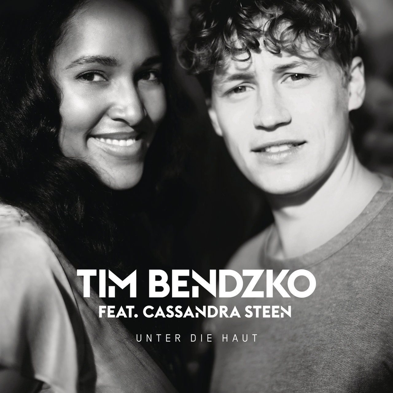 Tim Bendzko featuring Cassandra Steen — Unter die Haut cover artwork